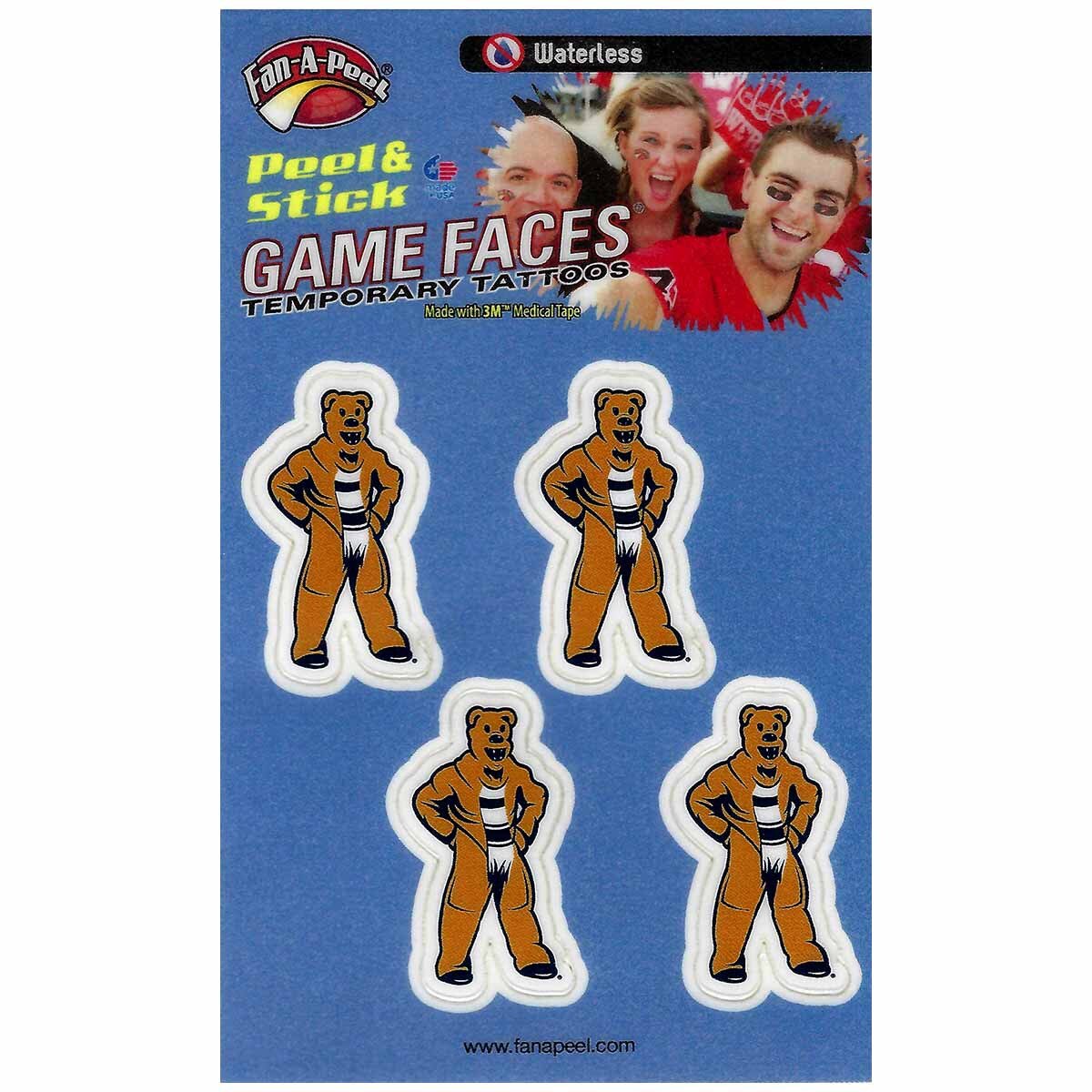 temporary tattoos Penn State Nittany Lion Mascot
